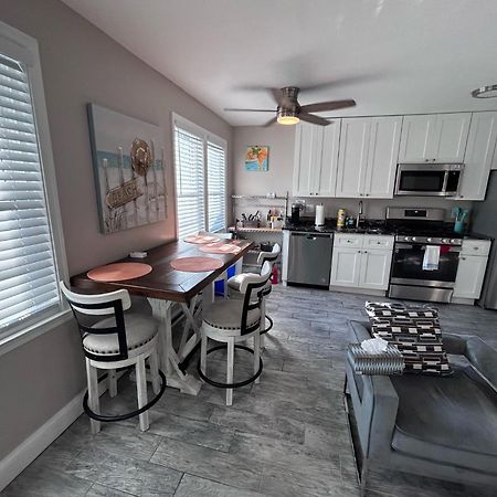 Beach Block Parking Modern Decor Porch Brigantine Exterior foto